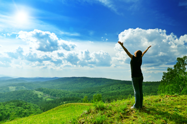 young woman happy paid scaled 3